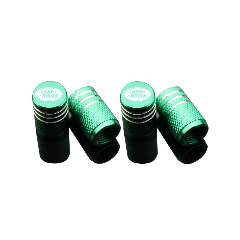 (4Pcs Green, 4Pcs Green) 4PCS Aluminum Car Tire Wheel Valve Stem Caps  For Land Rover Sport Freelander-image-OPC-PDPXRD9-NEW