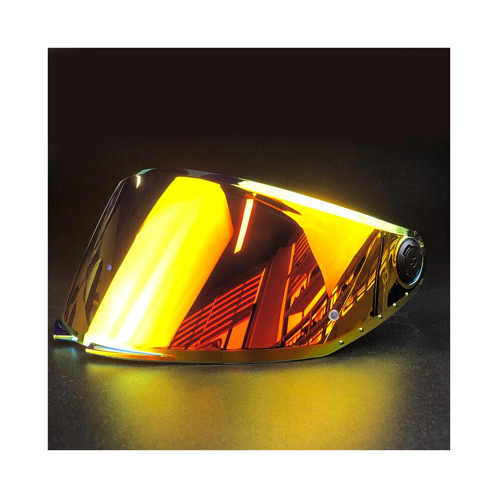 (Red Gold) MT Replacement Face Shield for Model THUNDER 4 SV Helmet MT-V-28B Helmet