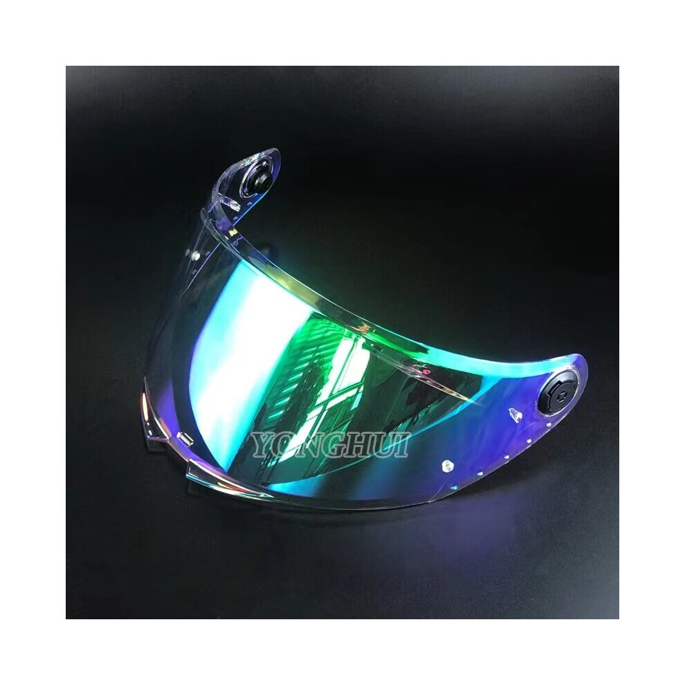 (Revo ) Mt Replacement Face Shield For Model Thunder 4 Sv Helmet Mt-V-28B Helmet Green 8210516706552
