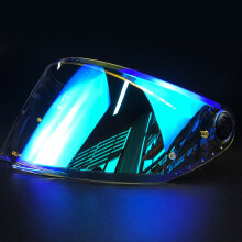 (Revo Blue) MT Replacement Face Shield for Model THUNDER 4 SV Helmet MT-V-28B Helmet