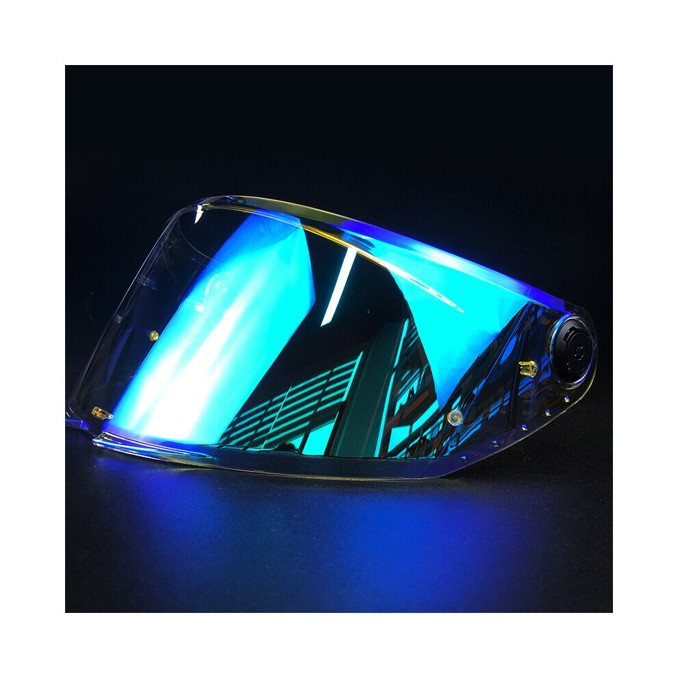Maxpower (Revo ) Mt Replacement Face Shield For Model Thunder 4 Sv Helmet Mt-V-28B Helmet Blue