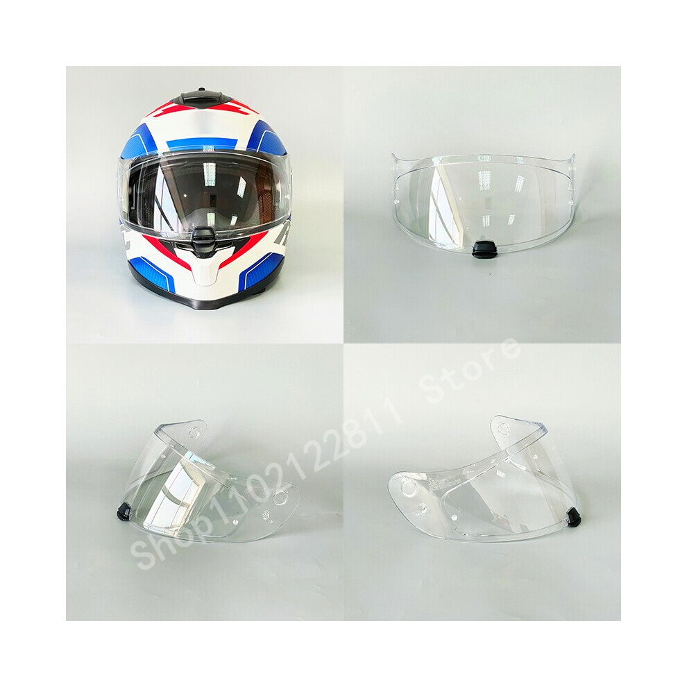 (Clear) HJ-20M Helmet Visor Suitable for HJC C70 FG-17 IS-17 FG-ST HJ-20ST Motorcycle