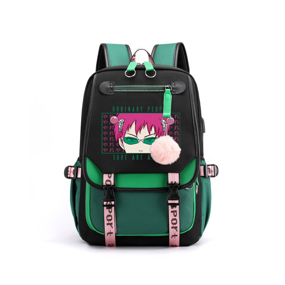 (Gray) The Disastrous Life of Saiki K Kusuo No Psi Nan Graphic Cartoon Print-image-OPC-PDPXVTW-NEW