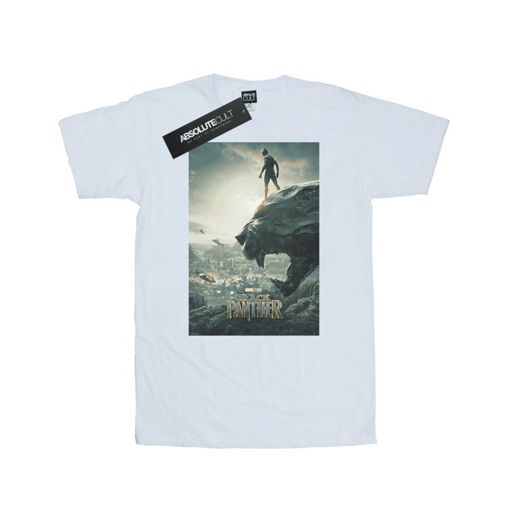 Marvel Mens Black Panther Poster T-Shirt