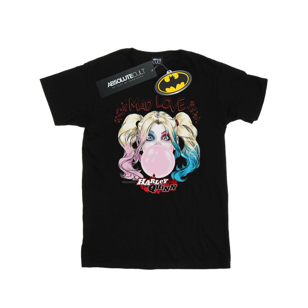 Harley Quinn Mad Love Cotton Boyfriend T-Shirt