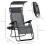 Outsunny Outsunny Zero Gravity Chair Adjustable Patio Lounge w/ Cup Holder Dark Grey 2