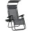 Outsunny Outsunny Zero Gravity Chair Adjustable Patio Lounge w/ Cup Holder Dark Grey 1
