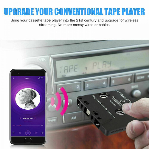 Wireless Bluetooth Cassette Adapter Aux Car Audio Tape For Mp3/phone 2