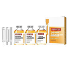 (3pcs) Eelhoe Collagen Astaxanthin Lifting Ampoule Dilutes Fine Lines Law Lines Moisturizing Firming Skin Essence Bx