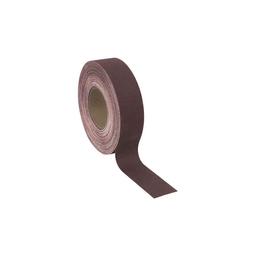 Sealey ERB5050320 Engineer's Emery Roll Brown 50mm x 50m - 320Grit