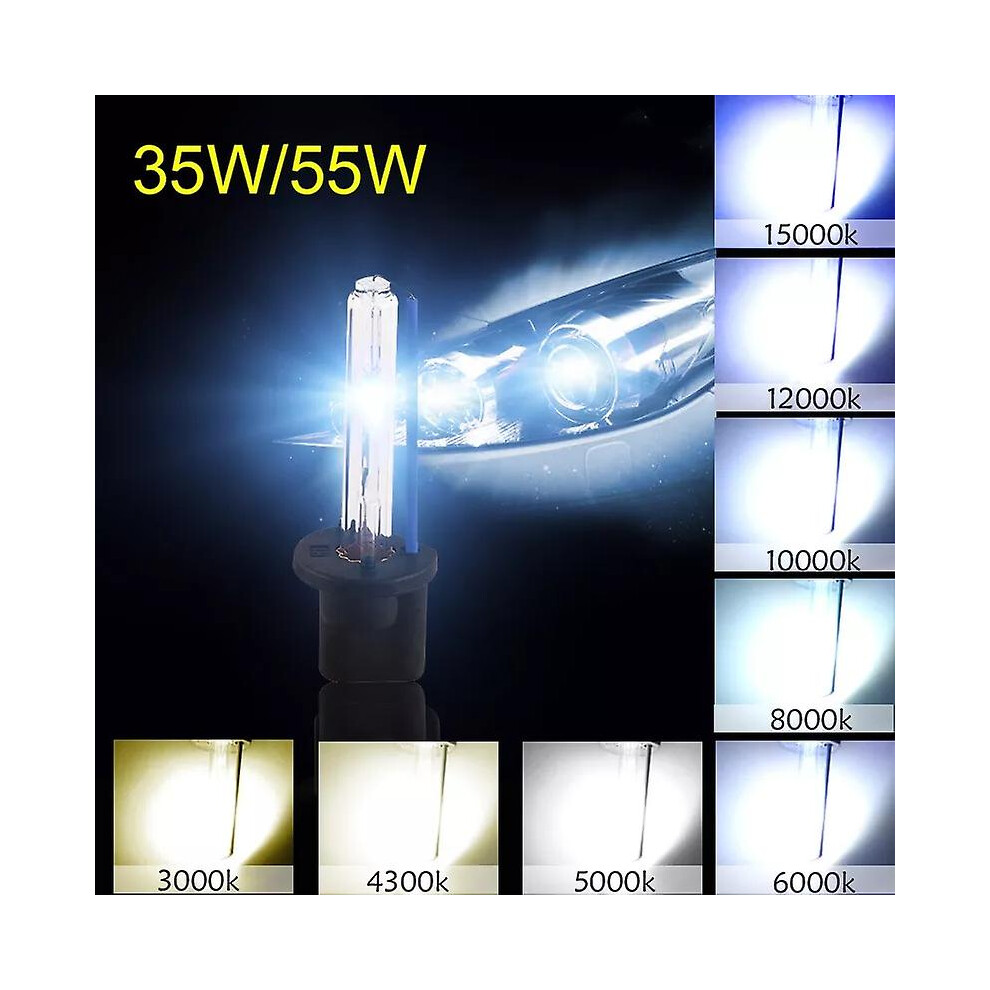 2Pcs Hid Xenon H1 Bulb 55W 3000K 4300K 5000K 6000K 8000K 10000K 12000K Auto Lamp 12V Car Headlight H1 Xenon Bulbs Fog Lights 4522139248062