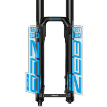 (blue clean btm) Otwoo Readu 2021 Rockshox Zeb Ultimate Mountain Bike Front Fork Decals Bicycle Front Fork Stickers Bike Accessories