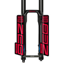 (red black btm) Otwoo Readu 2021 Rockshox Zeb Ultimate Mountain Bike Front Fork Decals Bicycle Front Fork Stickers Bike Accessories