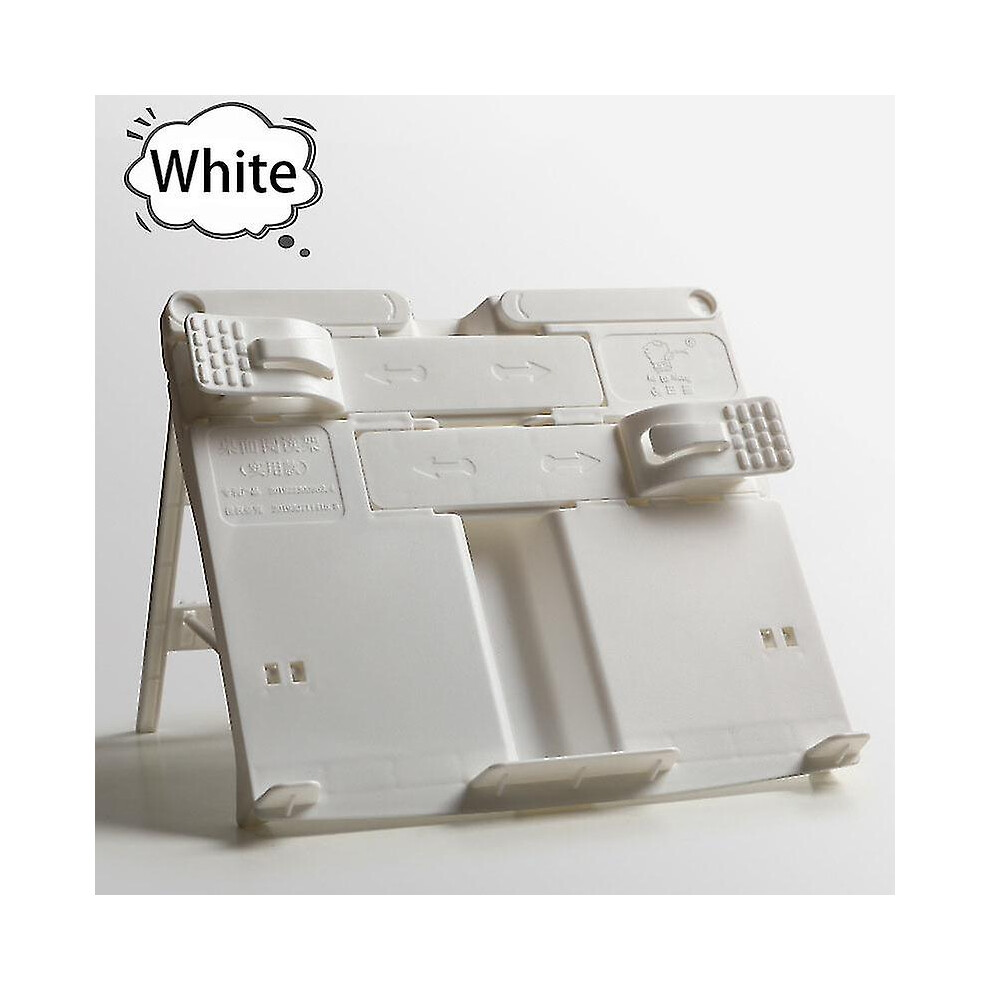 (C) Adjustable Reading Book Stand Portable Non-Slip Metal Folding Textbooks Tablet 4522139261788
