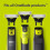 3-pack of razor blades compatible with Philips Oneblade Replacement 2