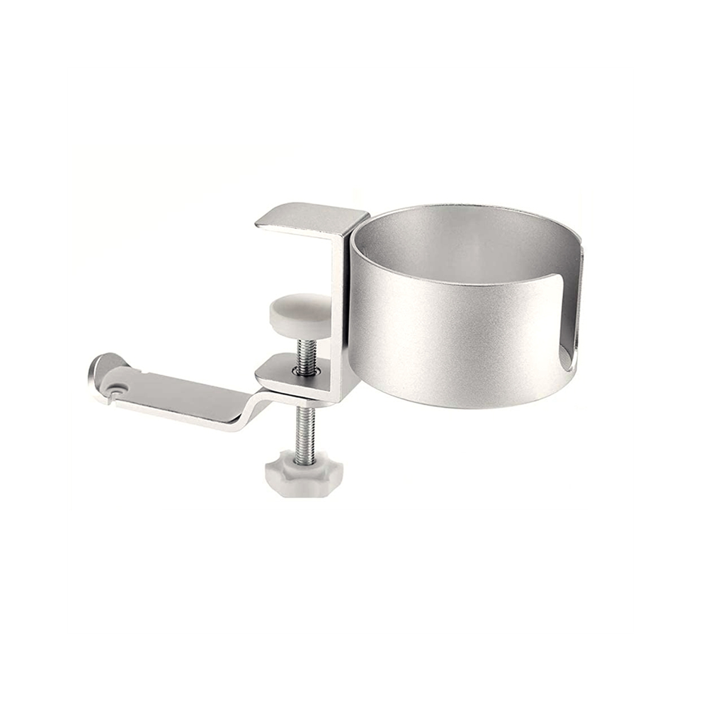 moresk-Desk Cup Holder, 2 in 1 Desk Cup Holder with Headphone Hanger, Anti-Spill Cup Holder for Desk or Table Silver-image-OPC-PDPZWZ9-NEW