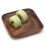 moresk-Walnut Wood Plates Square Wooden Snack Plate Cake Dessert Fruit Serving Small Sushi Food Dishes Plate Set 6