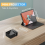 moresk-YT100 Mini Home Projector Projector Portable Mini Home Theater Wireless Cell Phone Multi-Function Projector 5