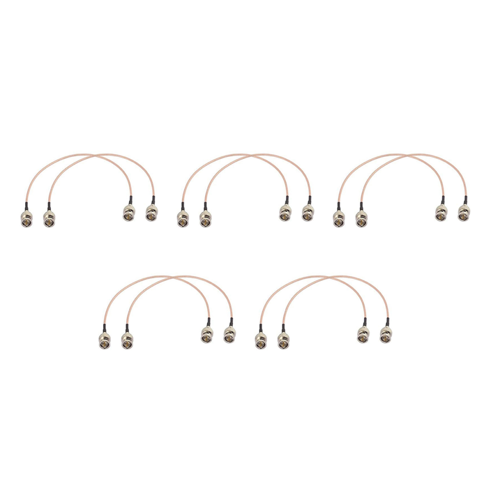 Moresk-10Pcs 3G Hd Sdi Cable Bnc Cable 30Cm 75 Ohm For Cameras Video Equipment Supports Hd-Sdi 3G-Sdi 4K 8K Sdi 4853736337645