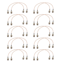 moresk-20Pc 3G HD SDI Cable BNC Cable 30cm 75 Ohm for Cameras Video Equipment Supports HD-SDI 3G-SDI 4K 8K SDI Video Cable