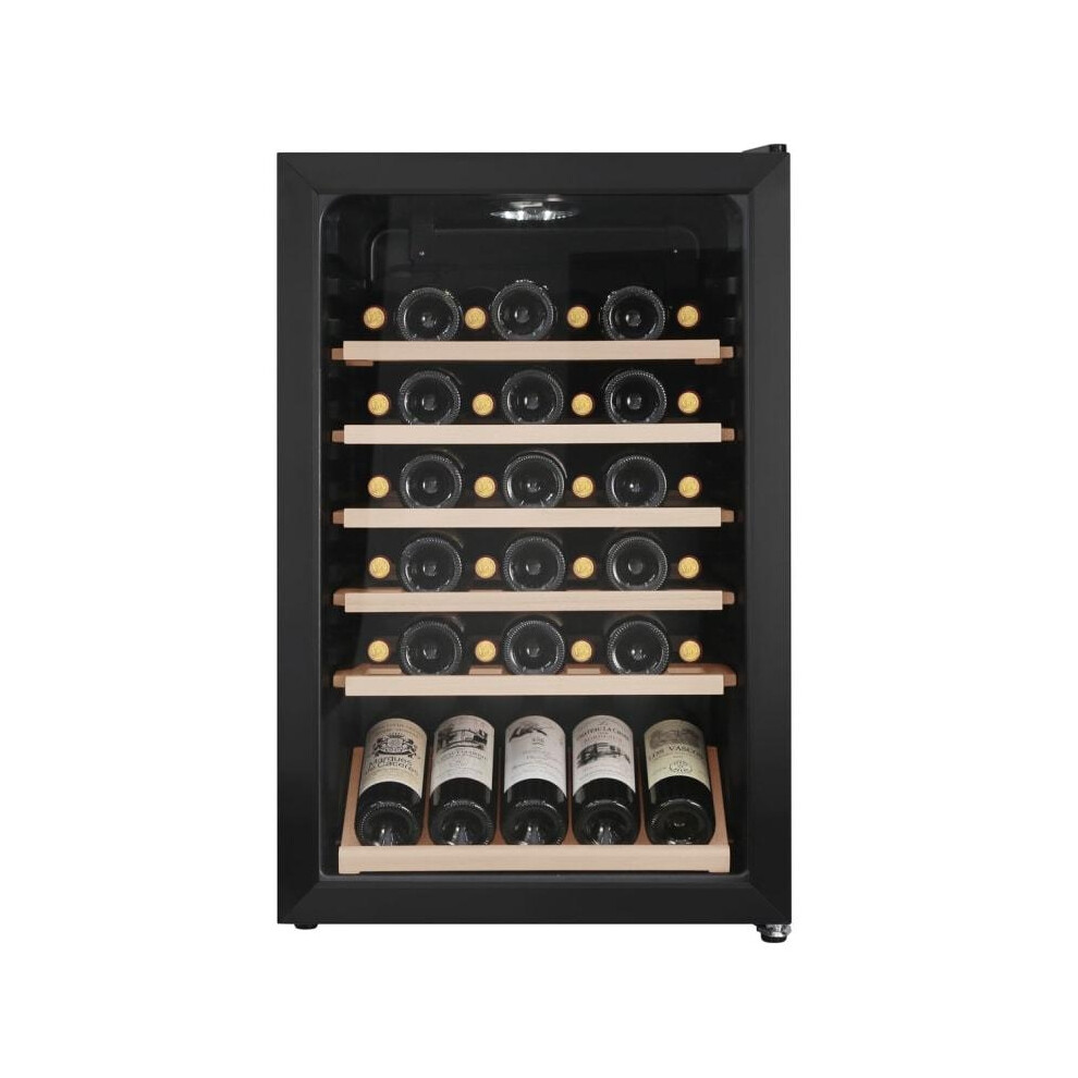 Cavin - Free-standing Wine Cooler Black - Polar Collection 49