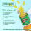 Tropical Fruit Flavoured Energy Vitamin B Complex Chewing Gum 60Pcs 2