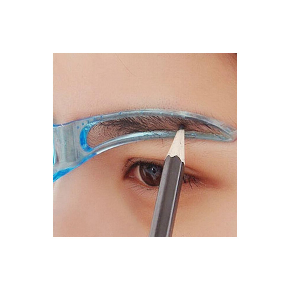 Professional Beauty Tool Makeup Grooming Drawing Blacken Eyebrow Template