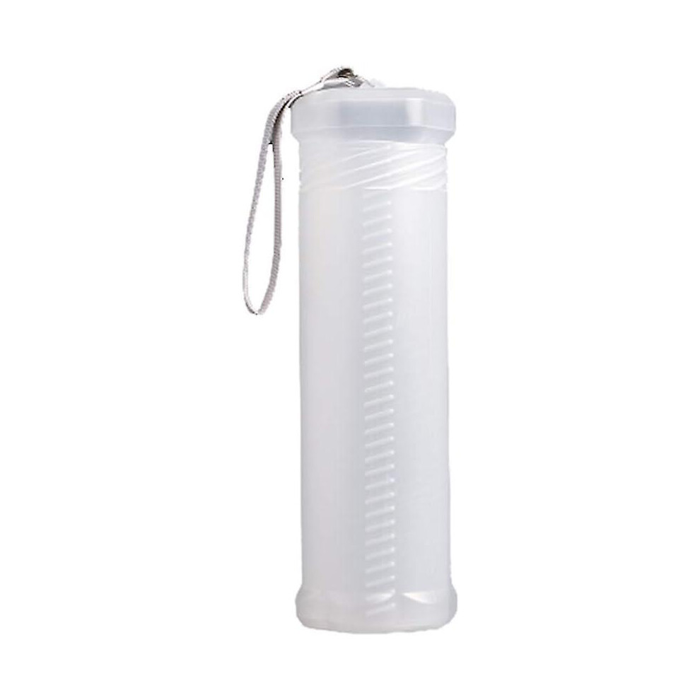 Plastic Brush Case Clear Paint Brush Holder Long Brushes Tube Watercolor Pen Container Drawing Tools