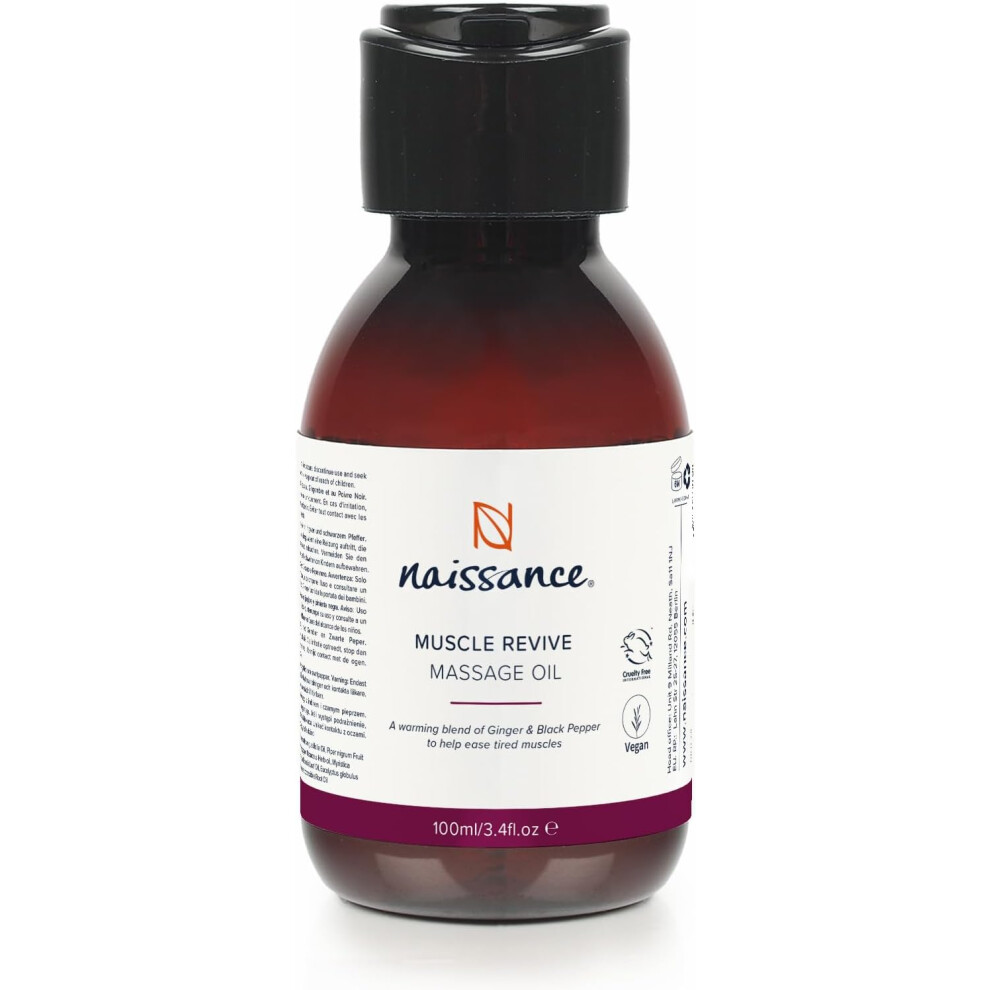 Grape Seed Warming Massage Oil Therapy for Joints and Muscles 100ml