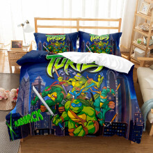 (Style 11, Single(135X200CM/2PCS)) Ninja Dragon Bedding Single Double Duvet Cover UK