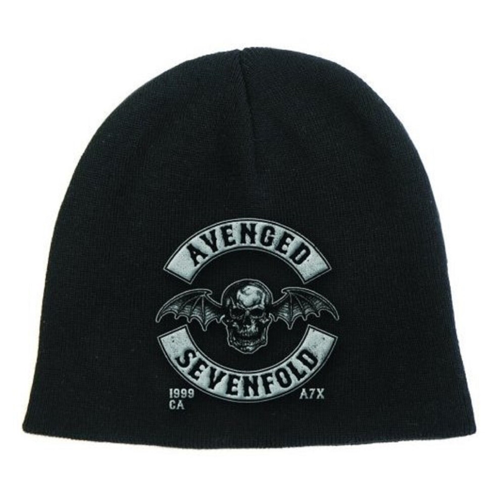 Death Bat Crest Beanie Hat