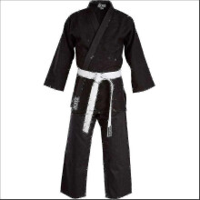 (Black, 140cm) Sports Cotton Student Judo Suit - Black-yvan