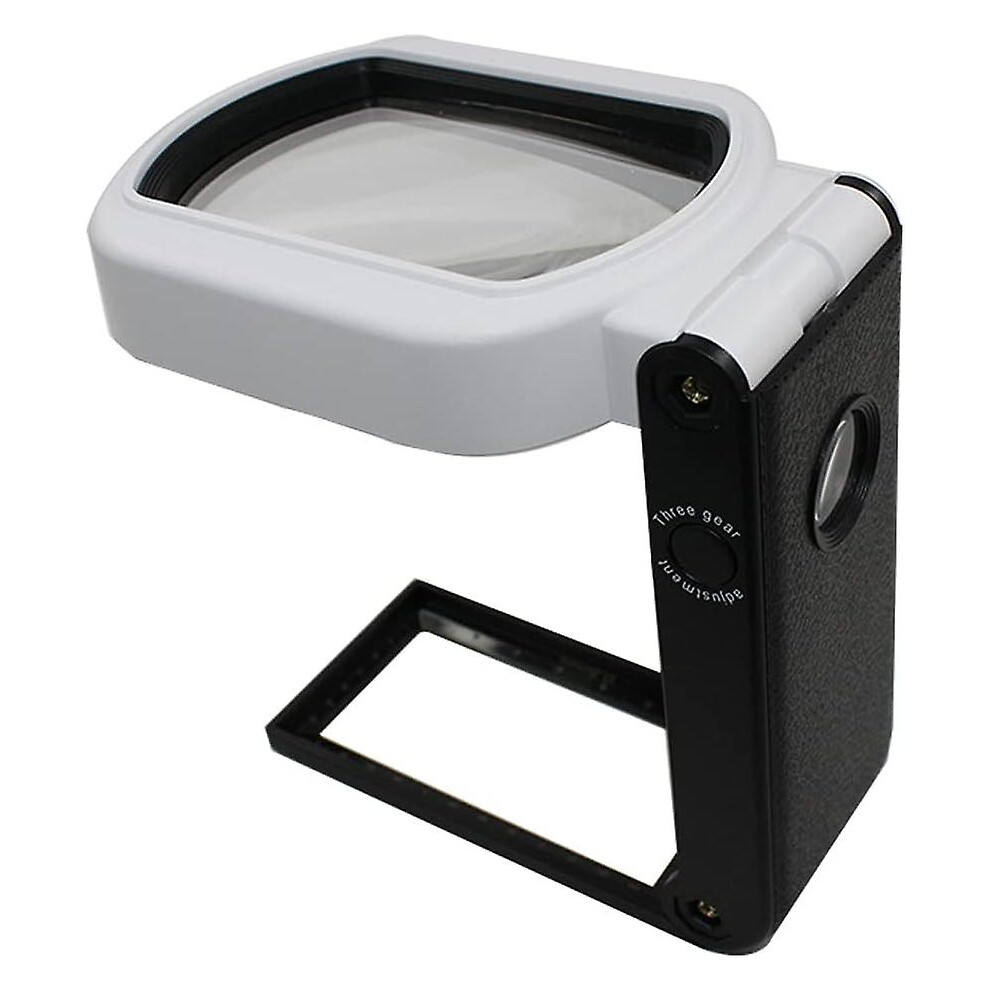 Light Magnifying Glass With 25X 10X - Reading Magnifier For The Visually Impaired - High Clear Led