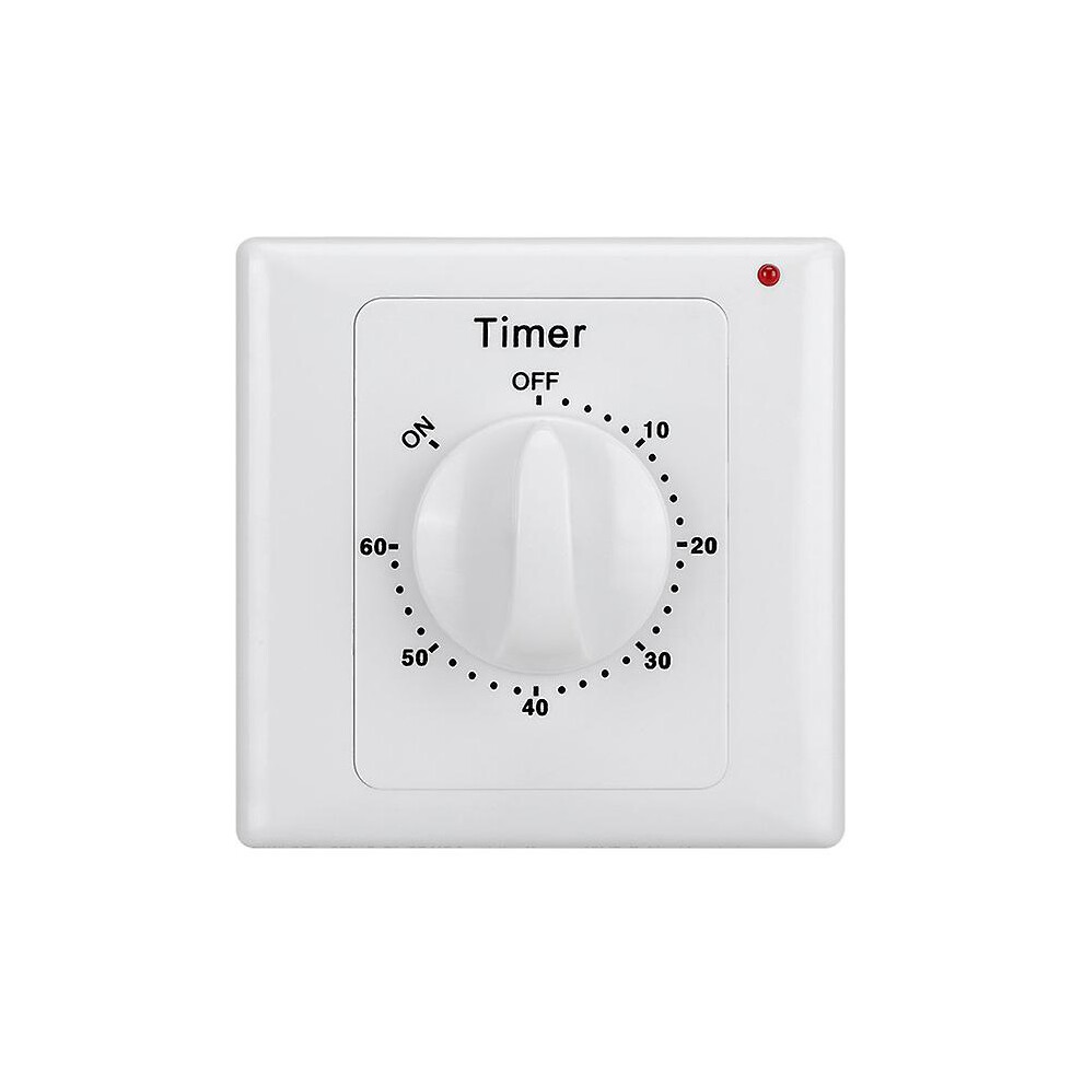 (60Min Light) Jwl-2Pcs Time Switch Light Switch Sockets Countdown Timer 220V Switch Digital Timer Control Switch Socket Cover Plate Home 9152243450607