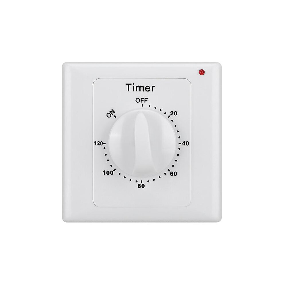 (120Min Light) Jwl-2Pcs Time Switch Light Switch Sockets Countdown Timer 220V Switch Digital Timer Control Switch Socket Cover Plate Home 9152243450614
