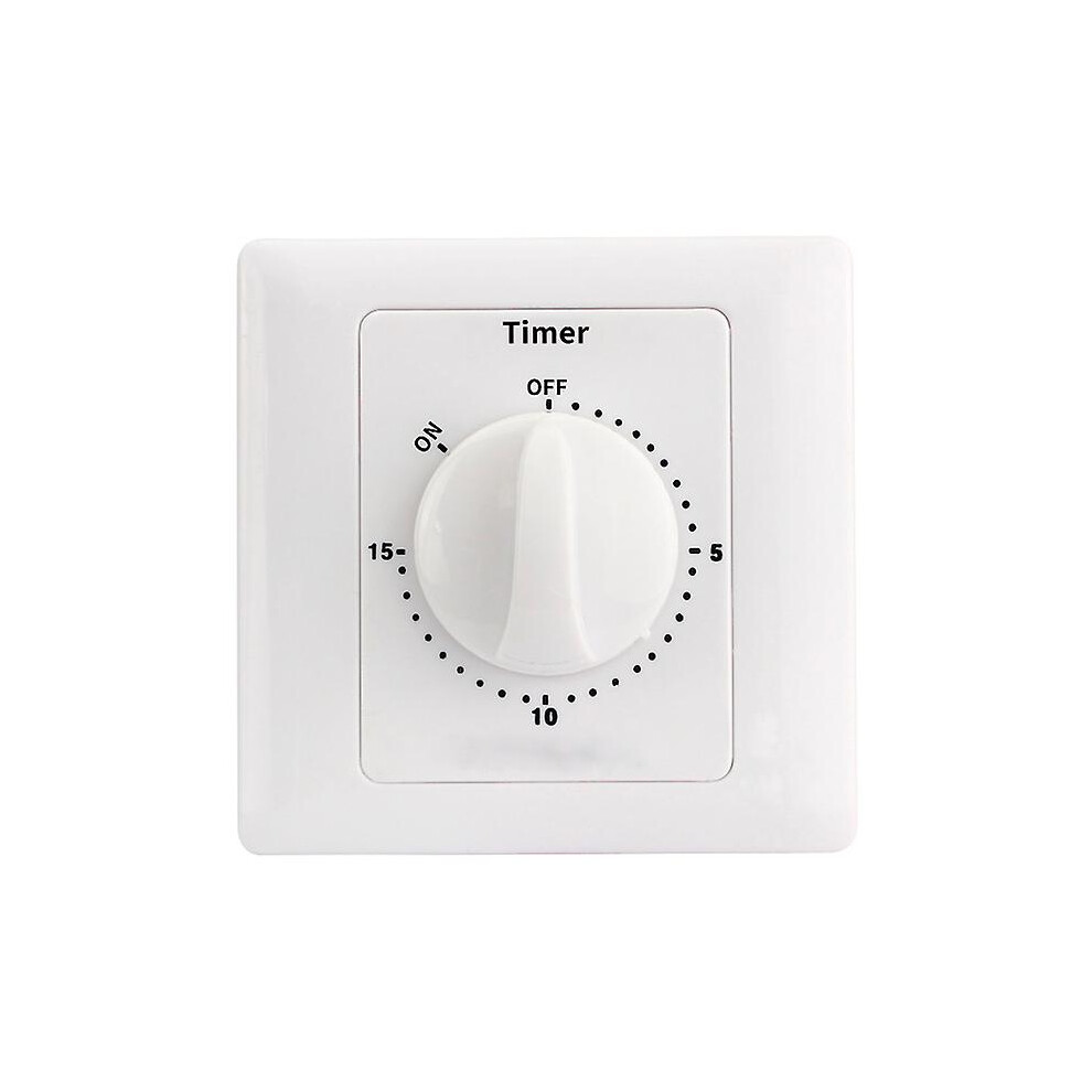 (15Min No Light) Jwl-2Pcs Time Switch Light Switch Sockets Countdown Timer 220V Switch Digital Timer Control Switch Socket Cover Plate Home 9152243450652