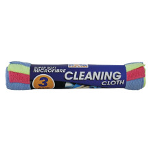 Granville Chemicals Microfibre Cleaning Cloth (Pack of 3)