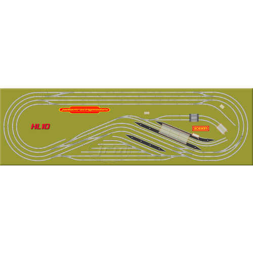 Hornby HORNBY Digital Train Set HL10 Large Layout - Multi Track with 2 Trains 1