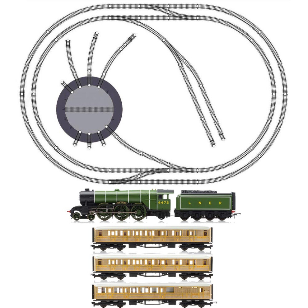 Hornby Digital Starter Train Set Hl1 Jadlam Layout Loco