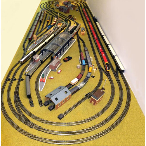 Hornby HORNBY Digital Train Set HL10 Large Layout - Multi Track with 2 Trains 2