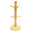 6-Peg Mug Tree Monsoon Rack Rubberwood Coffee Cup Holder Organiser Kitchenware 2