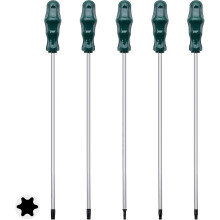 Extra Long Torx Screwdrivers Set, 5pcs 12in Magnetic Torx Screwdrivers Set, T15 - T30 (t15,t20,t25,t27,t30) Magnetic Torx Driver Star Screwdrivers Set