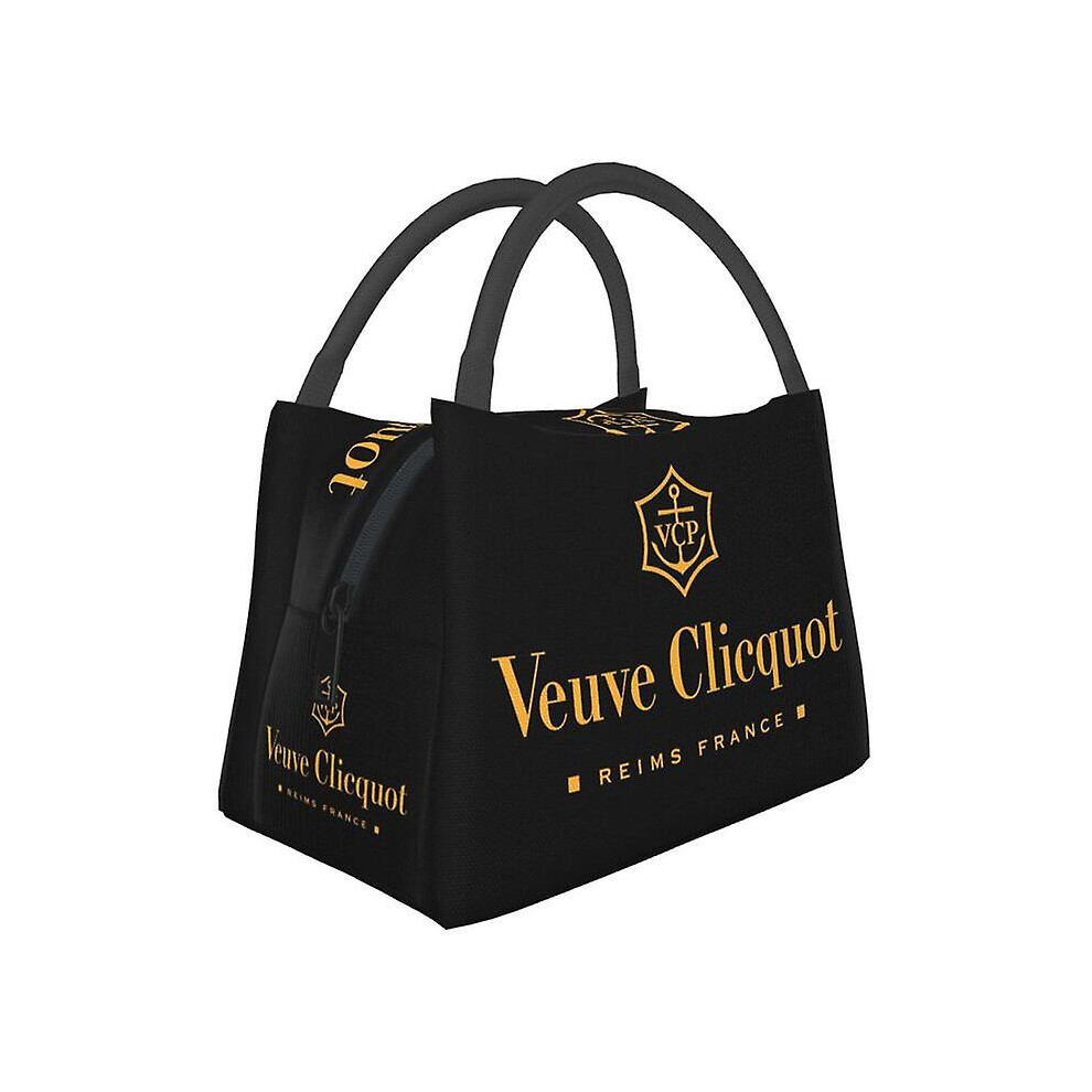 (9) Custom Clicquot Champagne Lunch Bags Men Women Vcp Warm Cooler Insulated Lunch Boxes For Picnic Camping Work Travel
