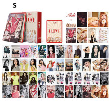 (Sc-5-gd02) Kpop Gidle Inever Die Karty Lomo (g)i-dle Album Girls I Burn Photo Card Postcard Fans Gift 55 Pcs/set