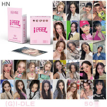 (Hn-5-gd) Kpop Gidle Inever Die Karty Lomo (g)i-dle Album Girls I Burn Photo Card Postcard Fans Gift 55 Pcs/set