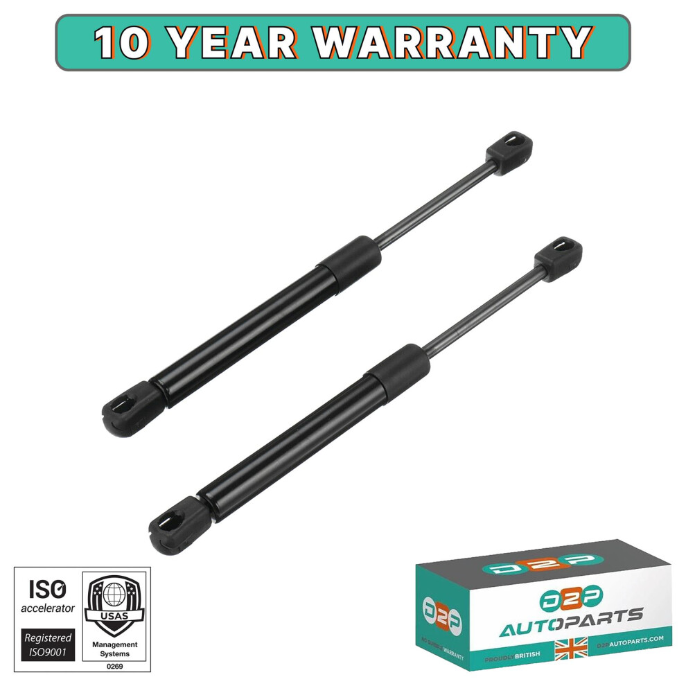 Gas Tailgate Boot Struts Gas Lifters Pair For Mercedes Slk R171 5060245135450