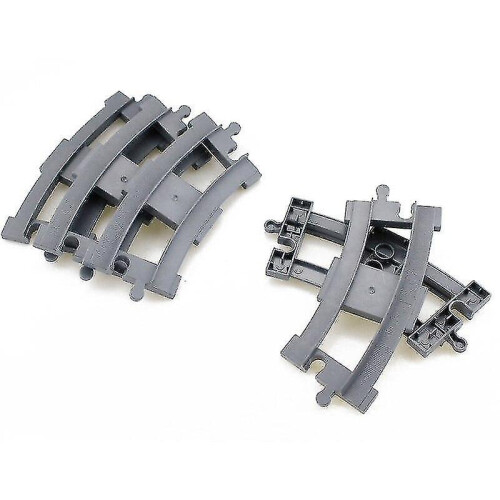Duplo train tracks blocks crossover parts railway switch building bricks gift 1