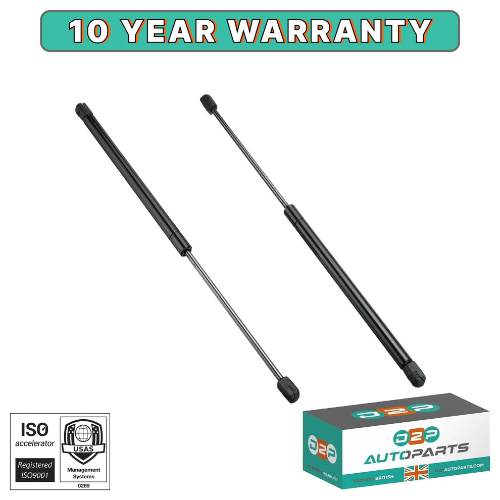 Tailgate Boot Struts Gas Lifters Pair For Vauxhall/Opel Zafira 13128759. 5060245135375