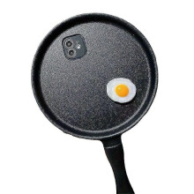 (iPhone12) Pan Fried Eggs Phone Case For Iphone 14/13/12 -t