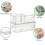 Living And Home 4Pcs Transparent Refrigerator Bins Organizer Set 4